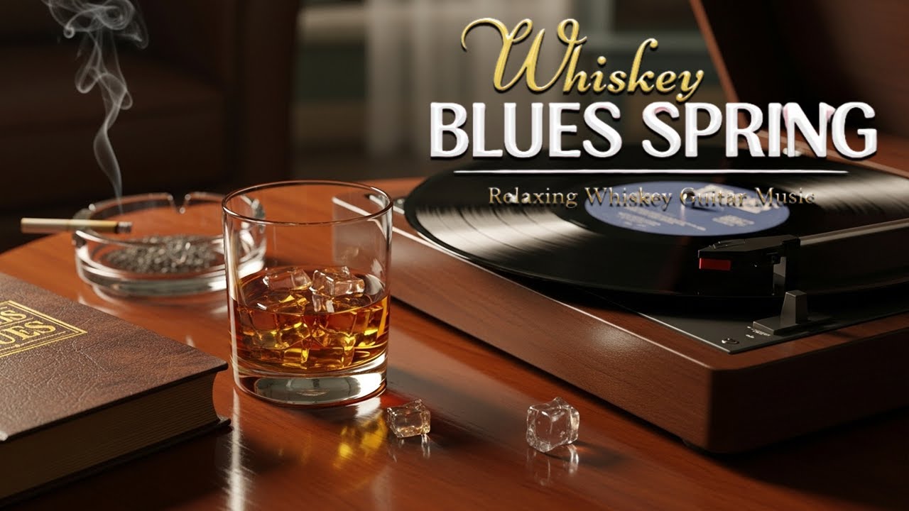Whiskey Blues Spring Collection | Elegant Vintage Blues Tunes, Smooth Guitar Blues
