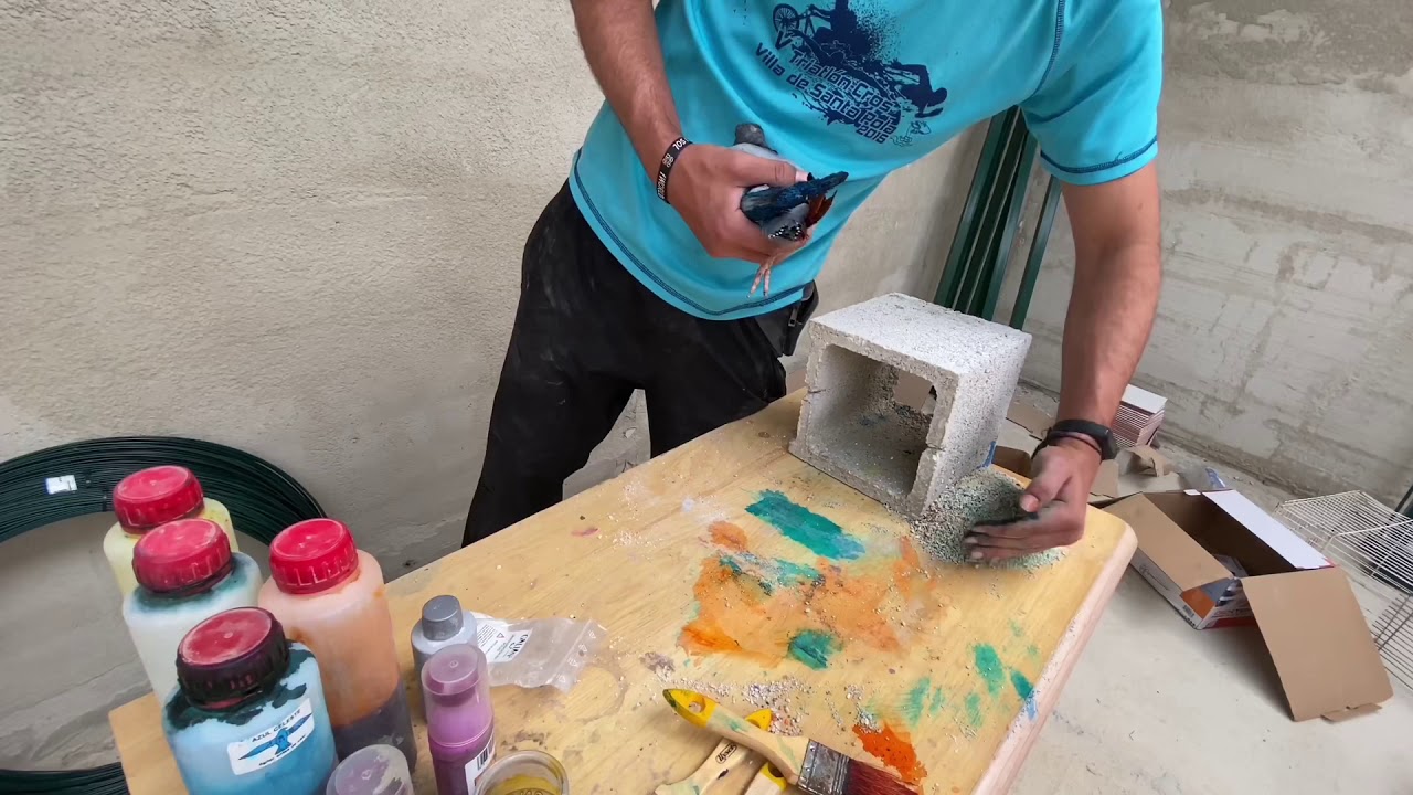 PALOMOS DEPORTIVOS | Pintando y Destiñendo. PARTE 2