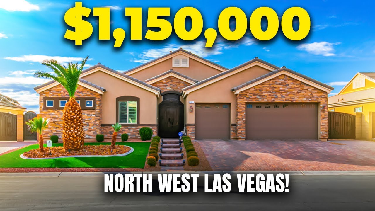 Inside $1.15M Stunning Dream Home Tour In North West Las Vegas!🏡✨🏡