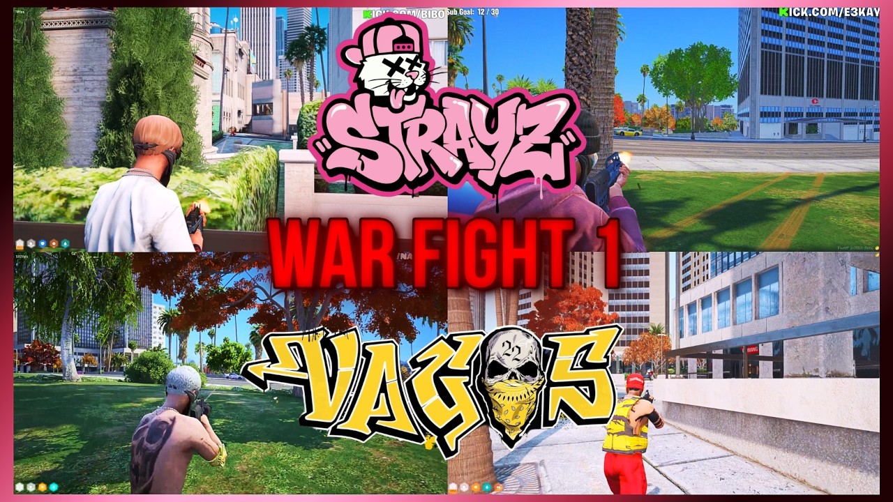 Первый бой Strayz против Vagos в рамках WAR в скейтпарке Little Seoul | Вид от нескольких лиц | N...