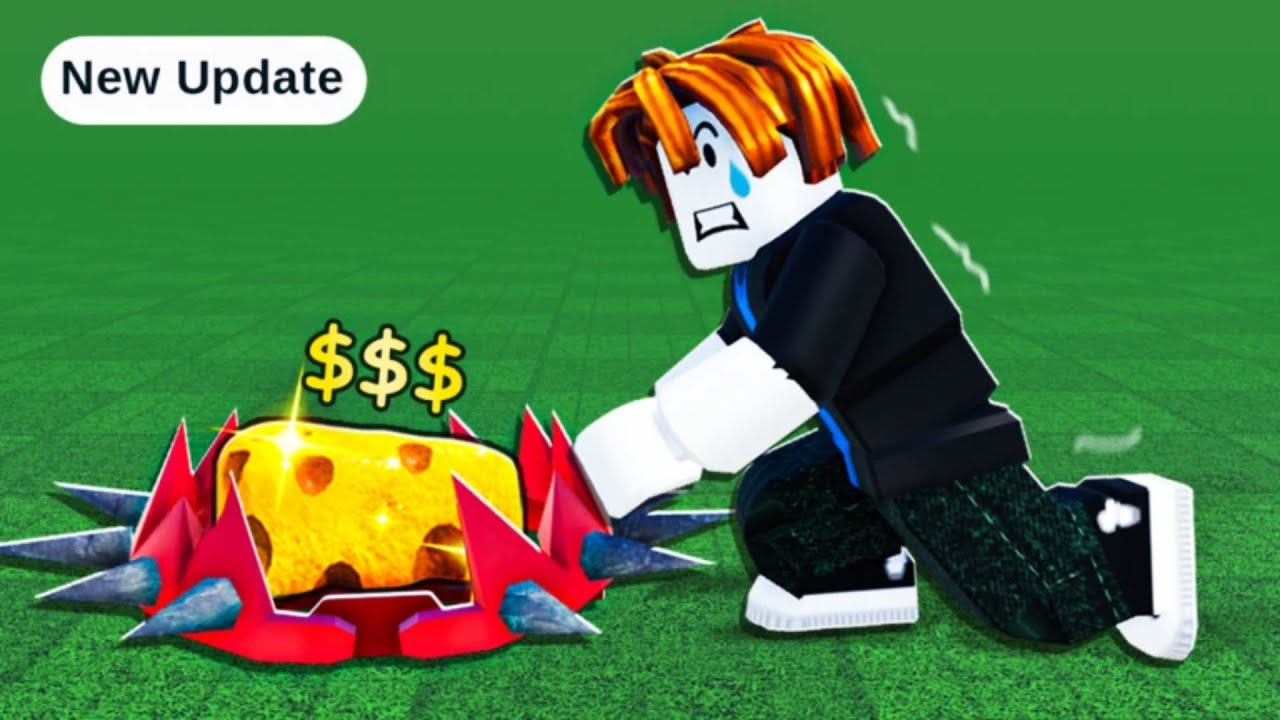 using INVINCIBLE traps in Roblox trap and bait...