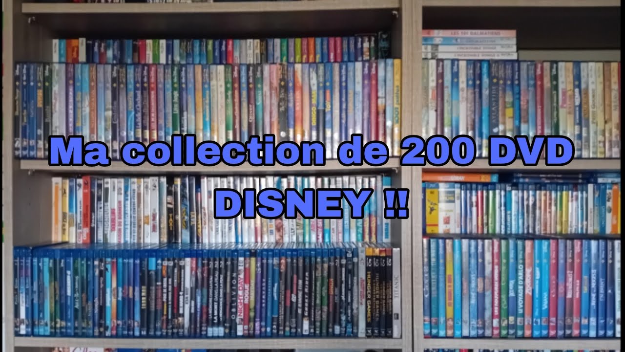 Ma collection de 200 DVD DISNEY [Présentation] !!