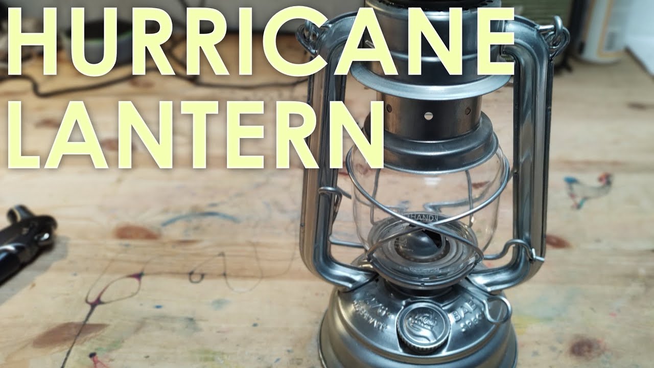 A look at the Feuerhand Baby Special 276 hurricane lantern oil lamp