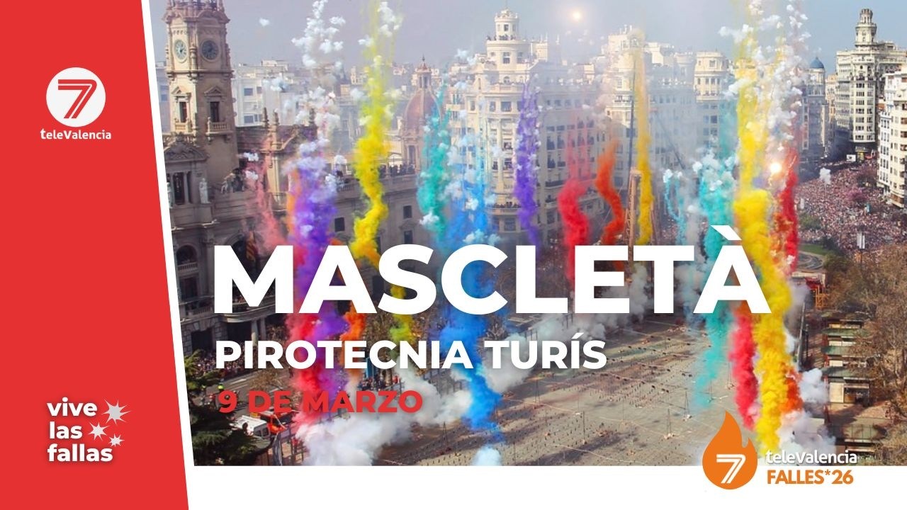 🔴 DIRECTO | Mascletà 9 de marzo 2026 a cargo de Pirotecnia Turís