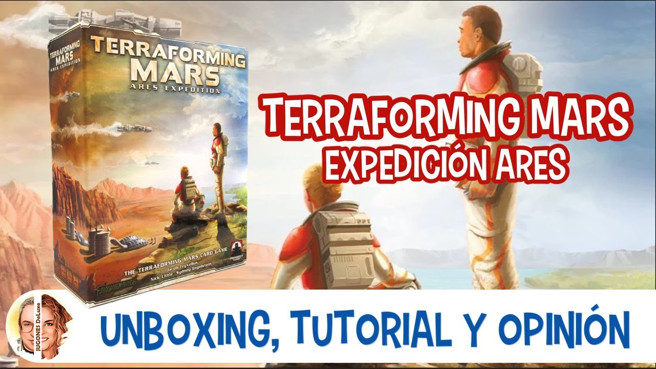TERRAFORMING MARS: EXPEDICION ARES -  Unboxing, como se juega y opinión
