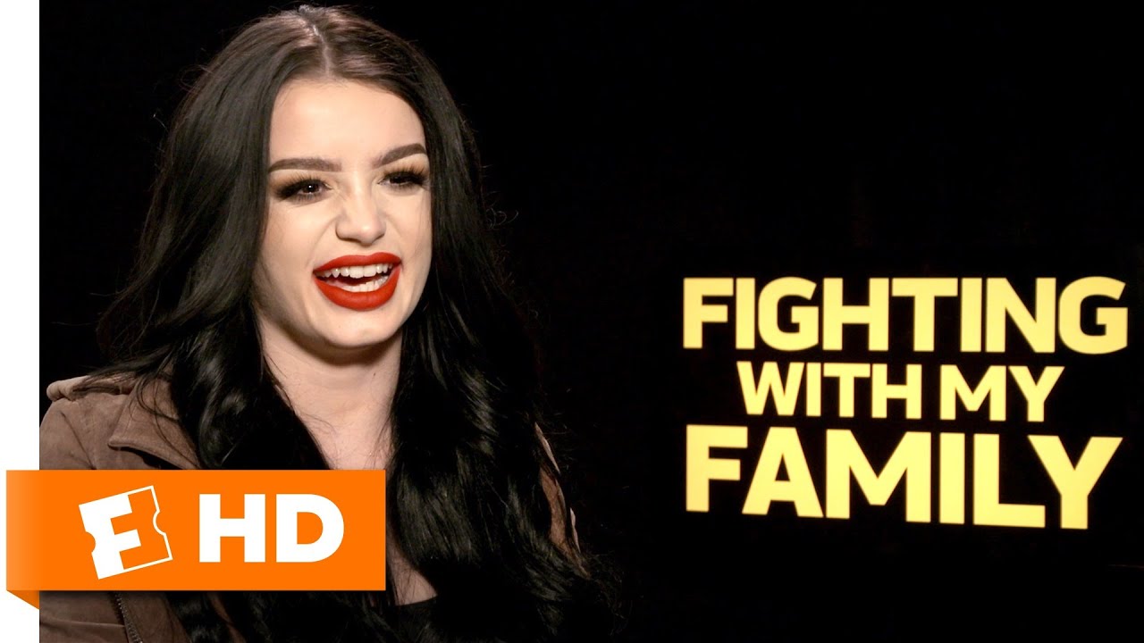 WWE Superstar Paige Recounts Her First Meeting With The Rock | 'Fighting With My Family' Interview