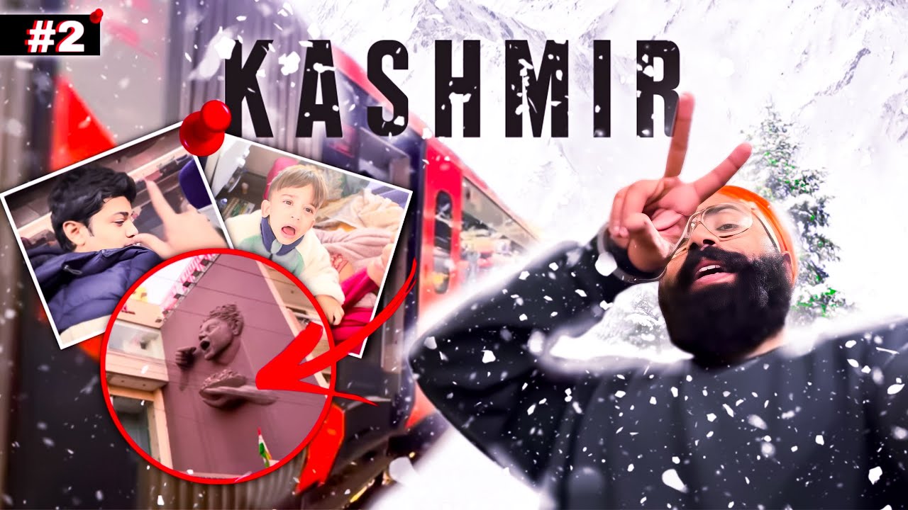 BEST TRAIN TO VISIT KASHMIR VANDE BHARAT PURA PAISA VASOOL TRAIN HAI😍🔥