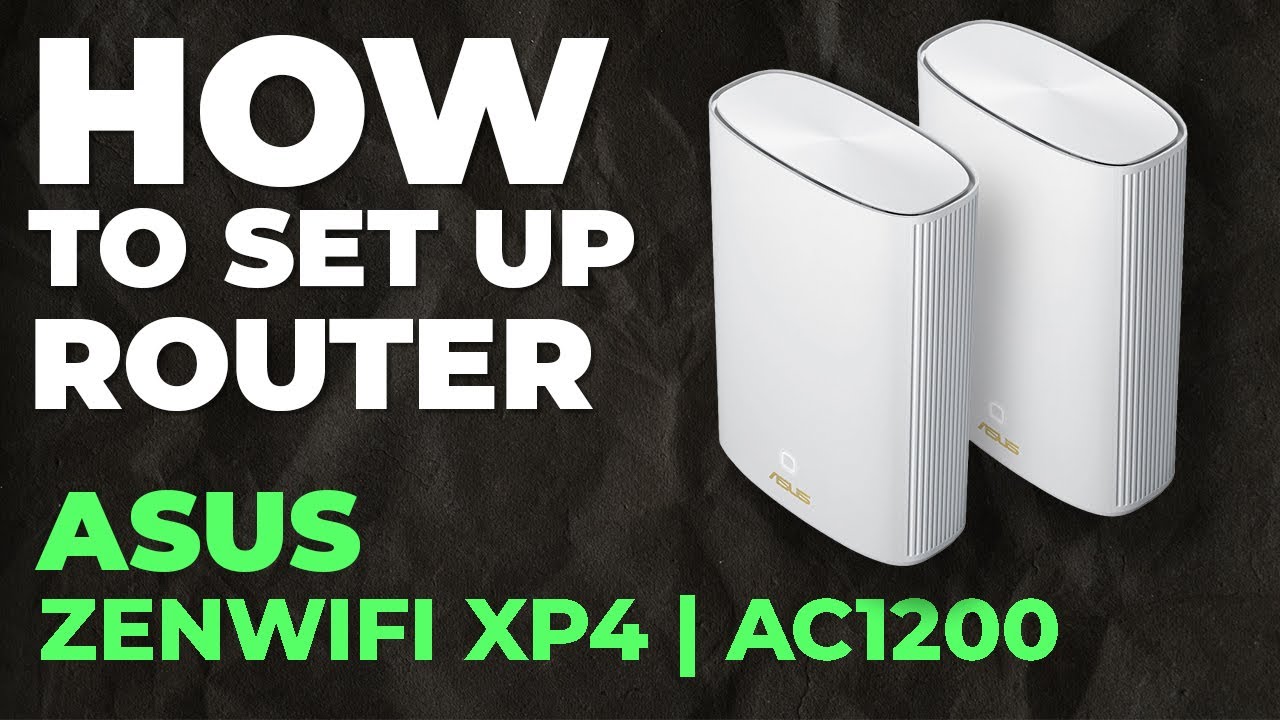 ✅ Как настроить ASUS ZenWiFi XP4 | Как настроить WiFi-роутер ASUS AC1200 ZenWiFi XP4