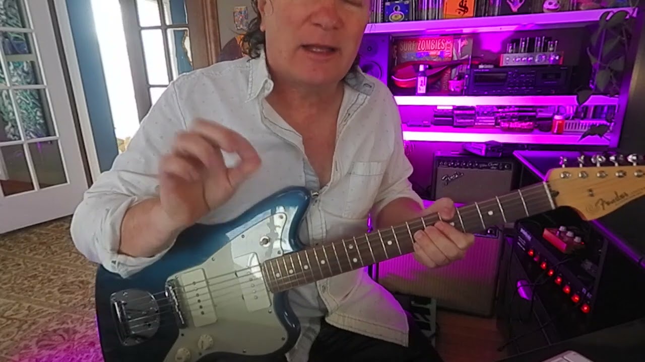 Easy Double Stop Blues Licks in A