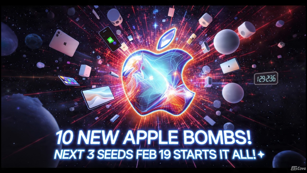 Next 3 Apple Events LEAKED – 10 INSANE New Apple Products Coming Soon!