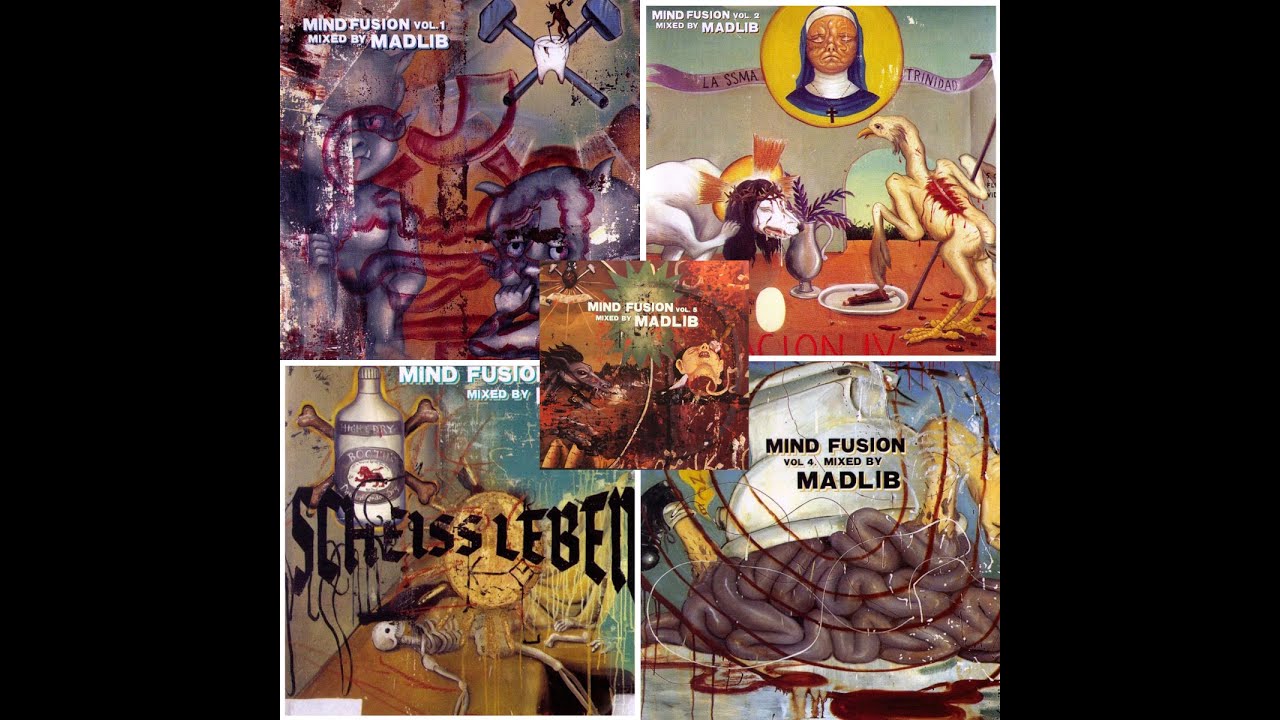 Madlib - Mind Fusion, Vol. 1 Vol. 2 Vol. 3 Vol. 4 and Vol. 5 [Archive Links Below] *Support Madlib