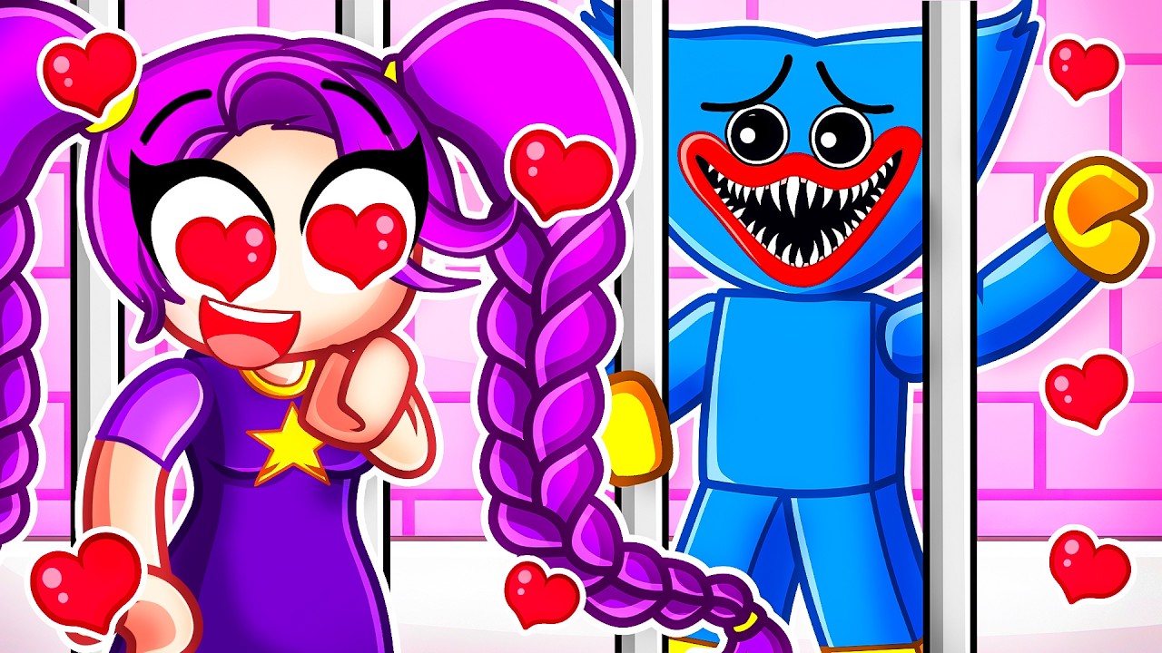 Trapped in LILY LOVEBRAIDS LOVE Prison! (Poppy Playtime)