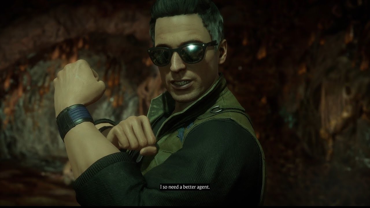 Mortal Kombat 11 - Johnny Cage vs Kollector Gameplay