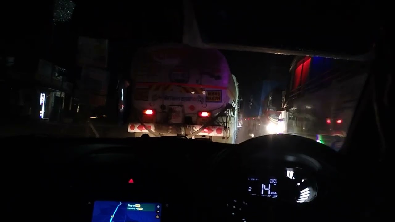 Tata Tiago Night Drive 🌌 | Calm Roads, Loud Music, Pure Peace