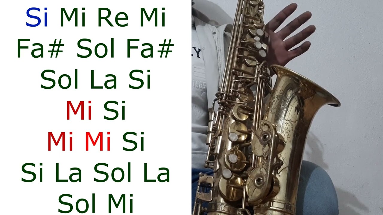 Tutorial Sax El Cóndor Pasa (Los Contrabandistas de San Luis)