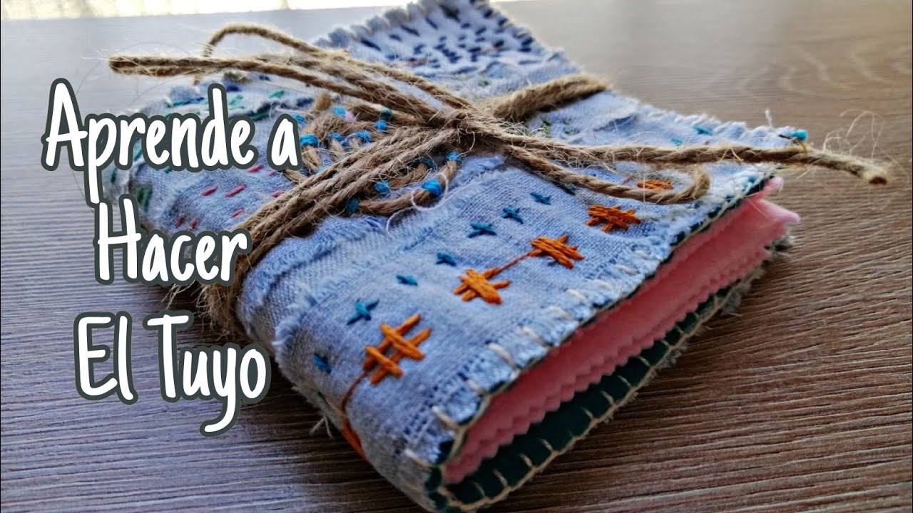 LINDO COSTURERO PORTATIL HECHO A MANO CON DETALLES DE SLOWSTITCH