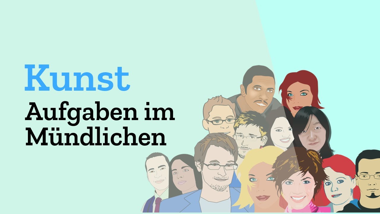 Diese Aufgaben k&ouml;nnen in der m&uuml;ndlichen Pr&uuml;fung in Kunst kommen - M&uuml;ndliches Abitur in Kunst (Tipps)