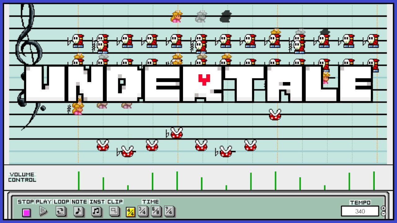 Hopes And Dreams (Undertale) - Super Mario Paint cover