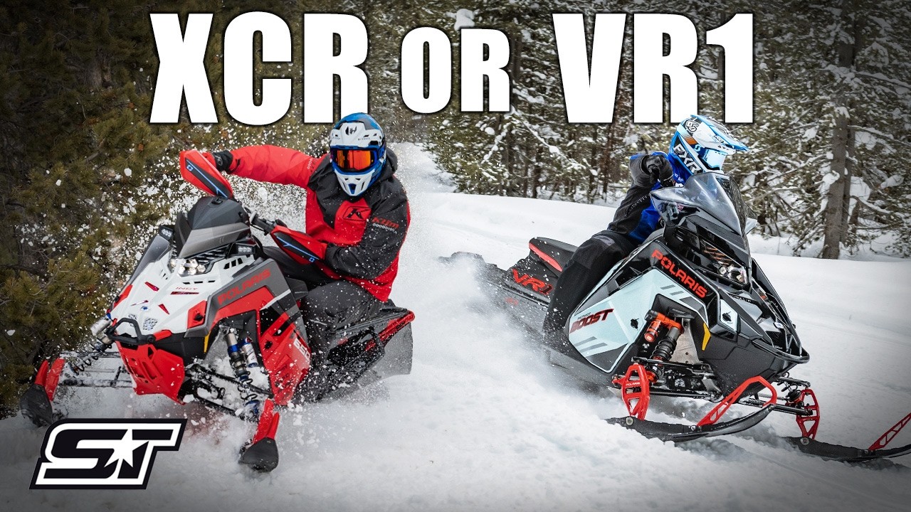 Polaris Indy XCR против Indy VR1 | Какой снегоход подойдет именно ВАМ?