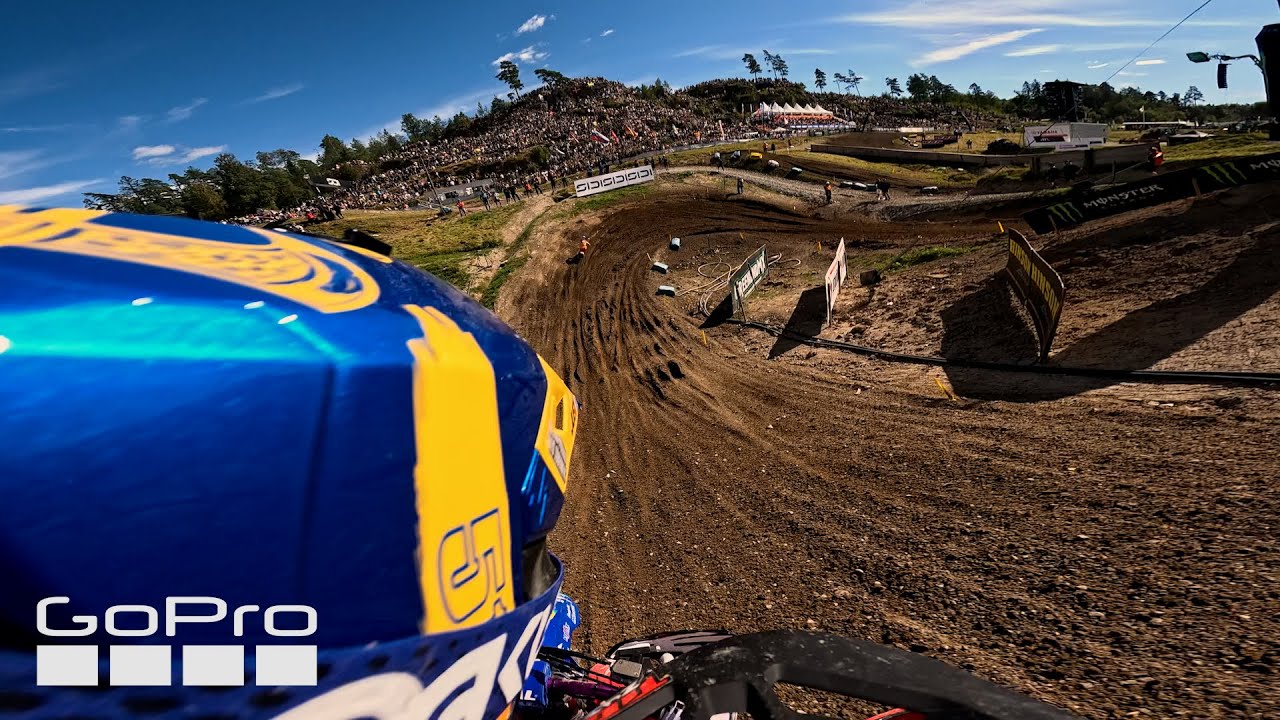 GoPro: Tim Gajser Vs Isak Gifting 2025 FIM MXGP Moto 1 from Round 16 Sweden