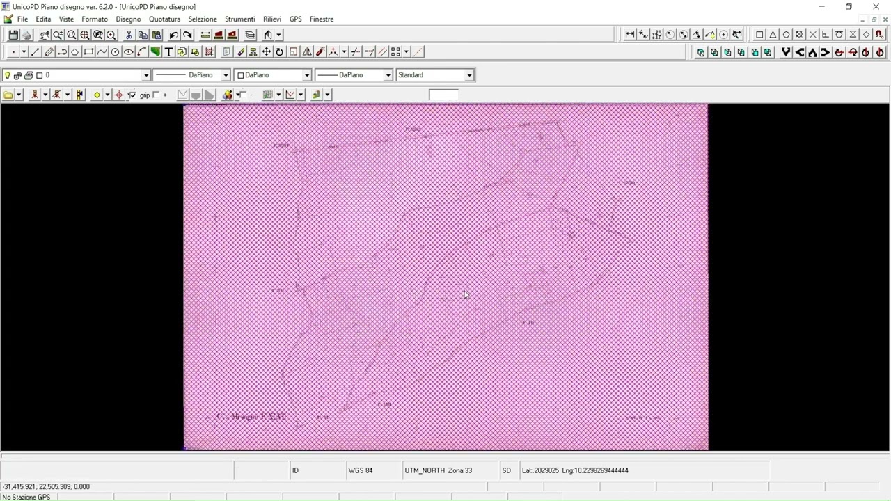 UnicoPD ver. 6.2.0 rev. 1: Apertura mappa impianto raster e calibrazione da JGW in UnicoPD