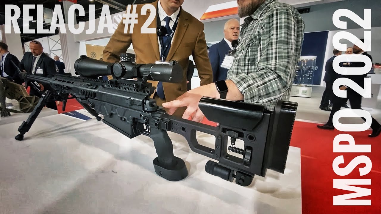 REALCJA z MSPO 2022#2 - premiera karabinu wyborowego ZMT SR-50M 12,7 mm z ZM Tarnów!