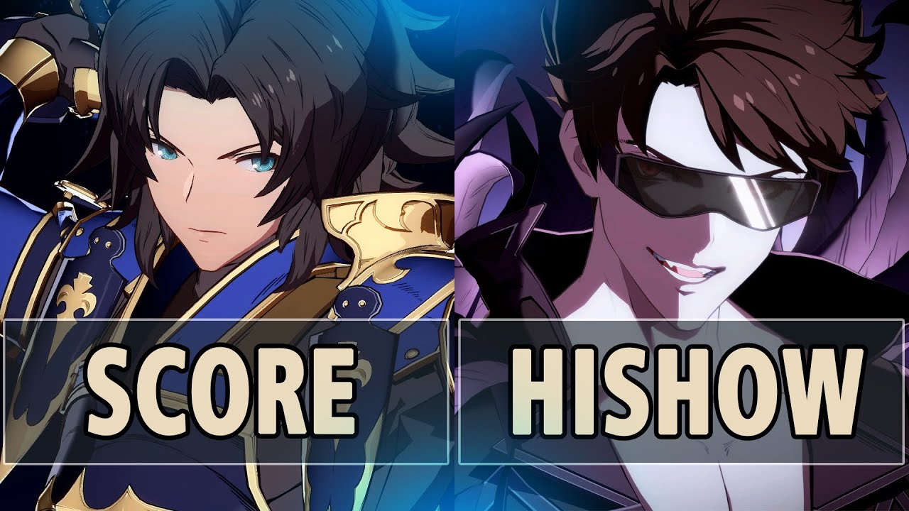 GBVSR: AMTRS|Score (Lancelot) Vs EGO|hishow (Belial) | High Level Gameplay.