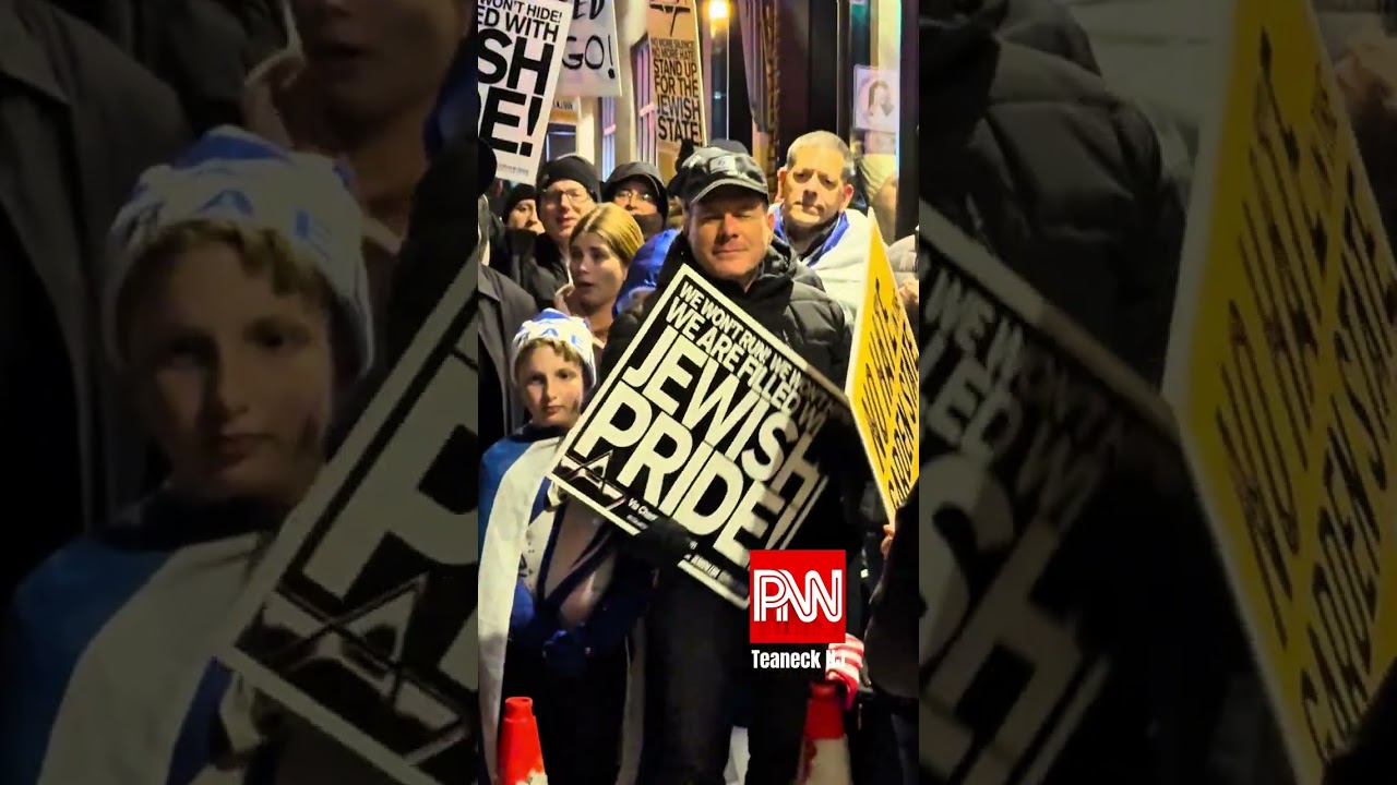 Palestine news network went to a illegal land sale in Teaneck, New Jersey 