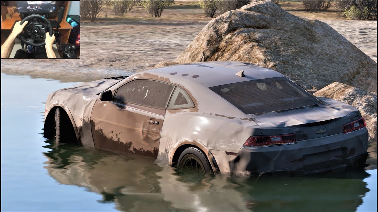 Rebuilding Chevrolet Camaro Z/28 ( 2015 ) Drift Build - Forza Horizon 5 | Logitech G923