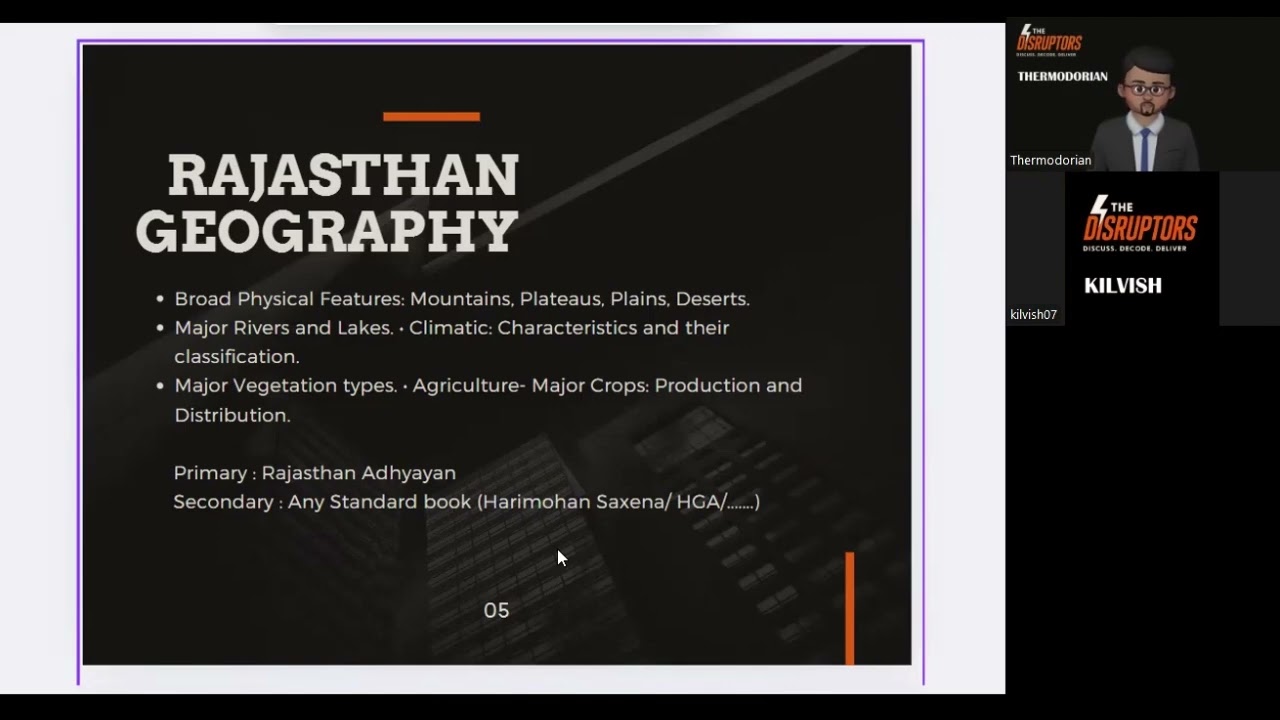 How to Study Geography for RPSC Mains After 2024