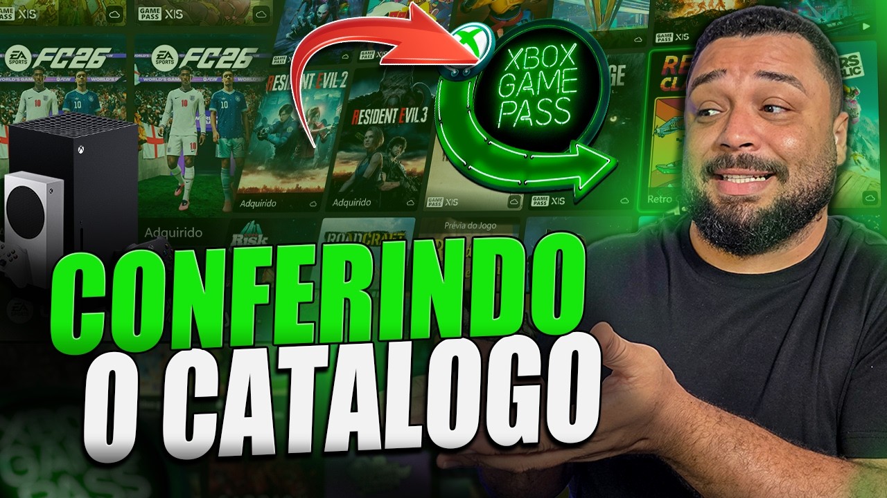 TODOS Os Jogos Do XBOX Game Pass em 2026 - Conferindo o CATALOGO COMPLETO [ATUALIZADO]