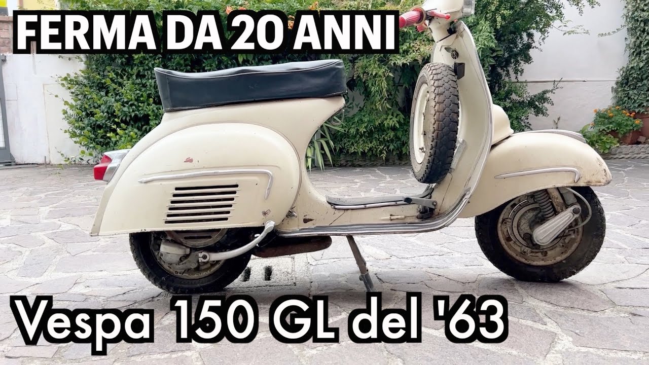 Vespa GL150 ferma da 20 anni