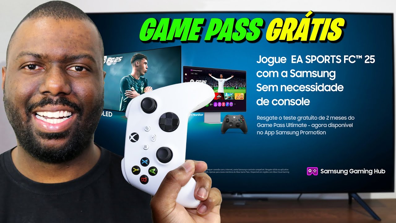 2 MESES de Game Pass ULTIMATE GRÁTIS! Veja como PEGAR na sua TV Samsung!