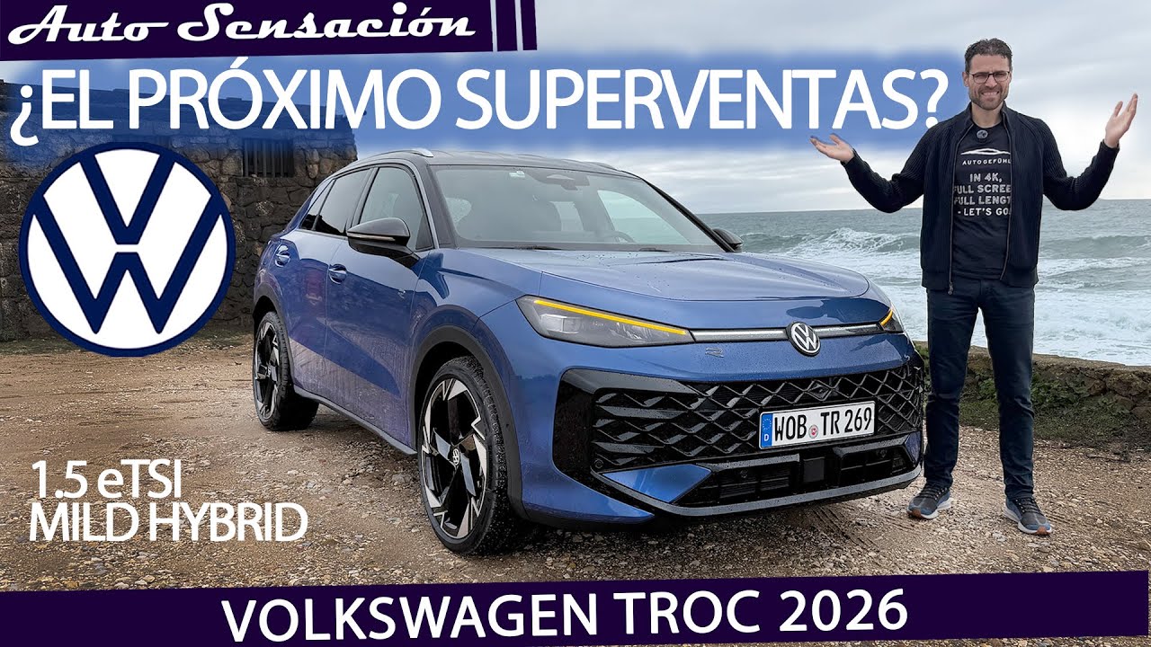 Prueba Volkswagen T-ROC 1.5 eTSI R-line 2026 - ¿ El mejor Volkswagen de la gama ?