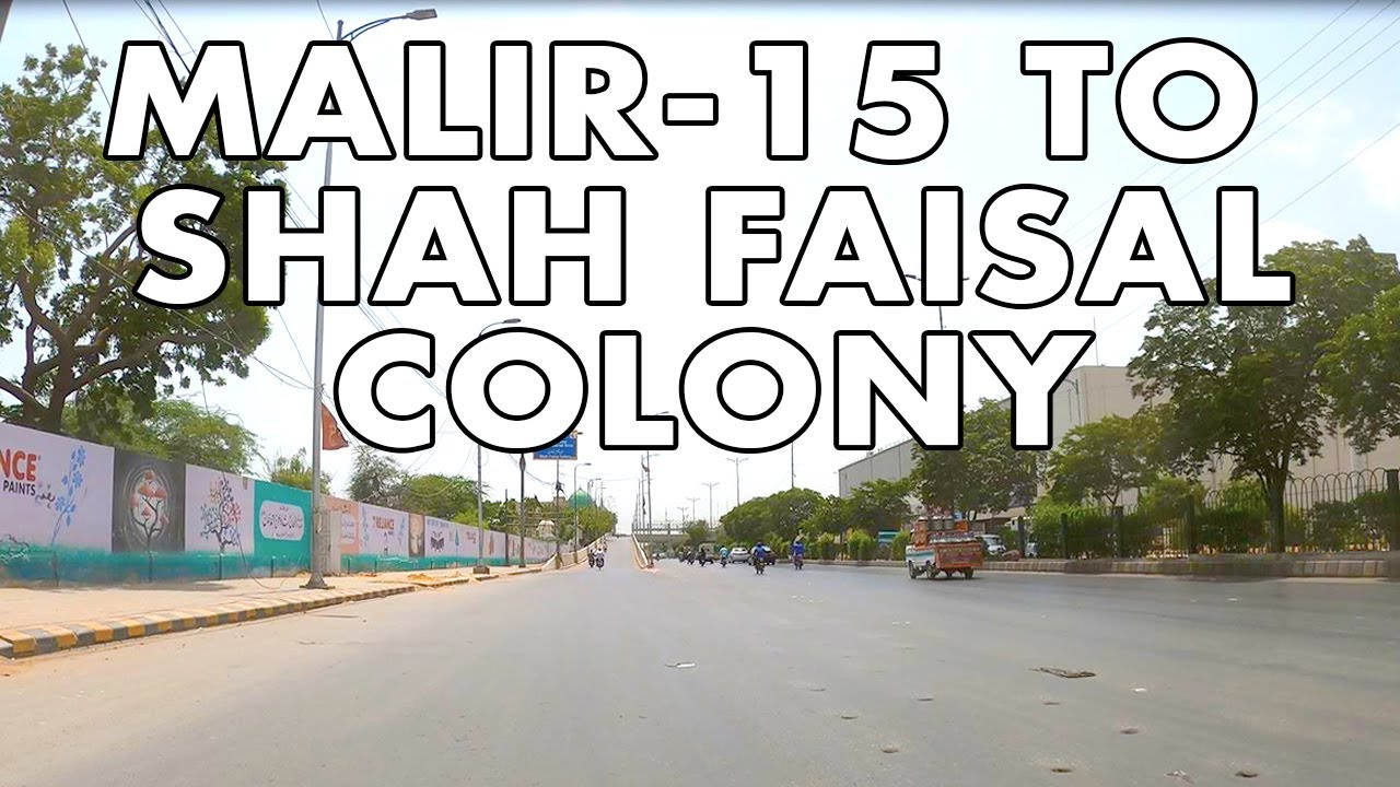 MALIR 15 TO SHAH FAISAL COLONY KARACHI DRIVE 2020 - Karachi City Street View 2020 - 4K HD
