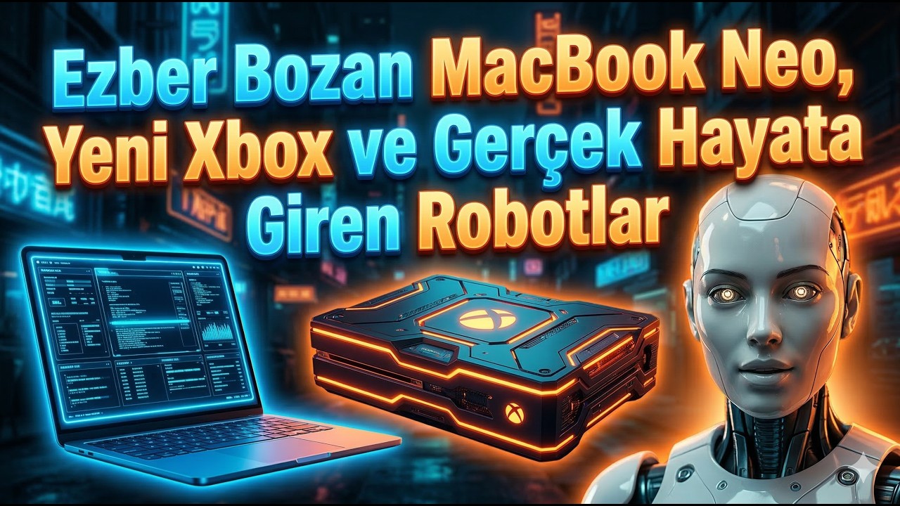 Ezber Bozan MacBook Neo, Yeni Xbox ve Gerçek Hayata Giren Robotlar