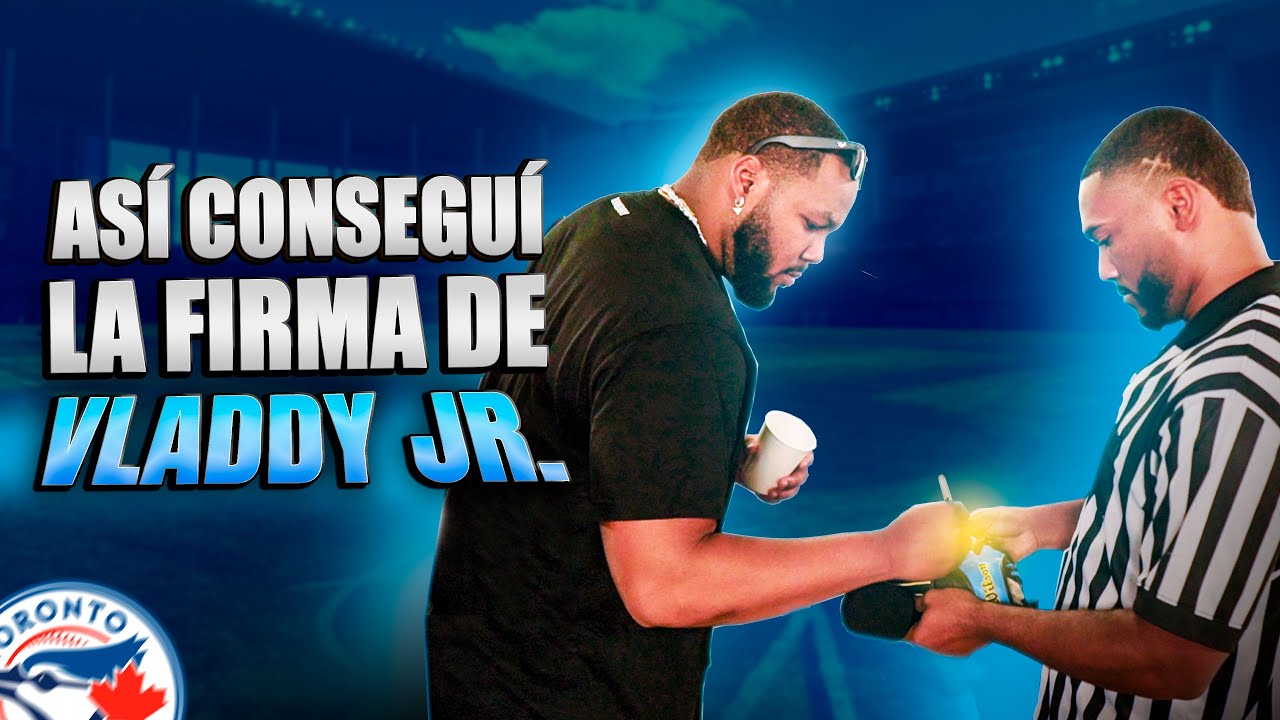 Así fue como Vladdy Jr me firmo 2 guantes para unos fans - Home Run Derby 2025 Miami