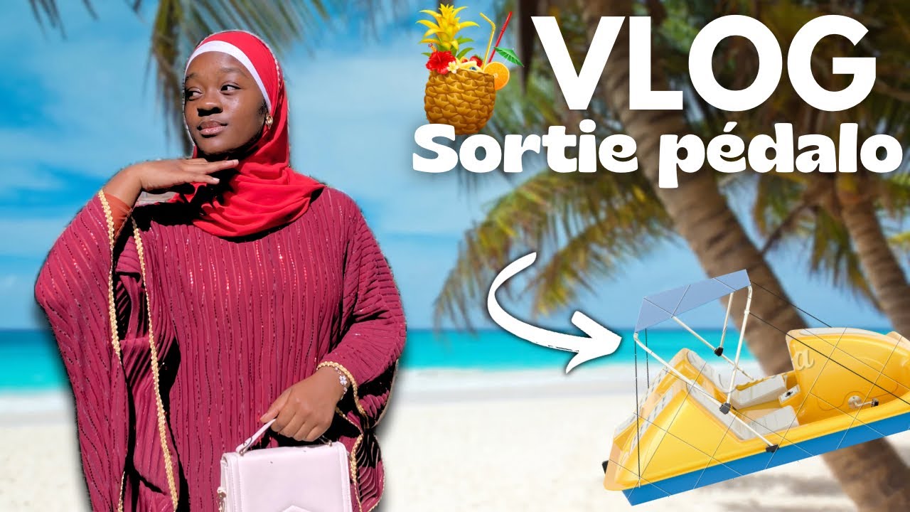 VLOG MAYOTTE - sortie pédalo à Chiconi