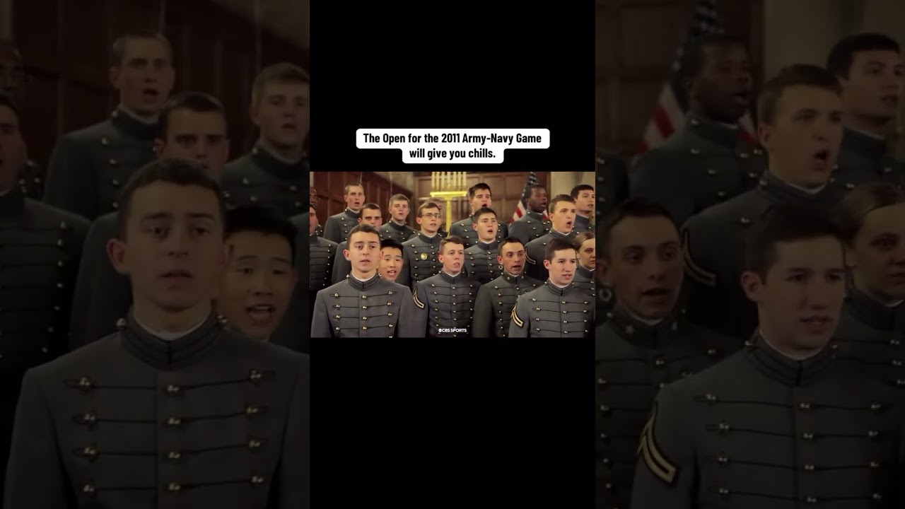The Army-Navy Game is one of the best college football traditions 🫡