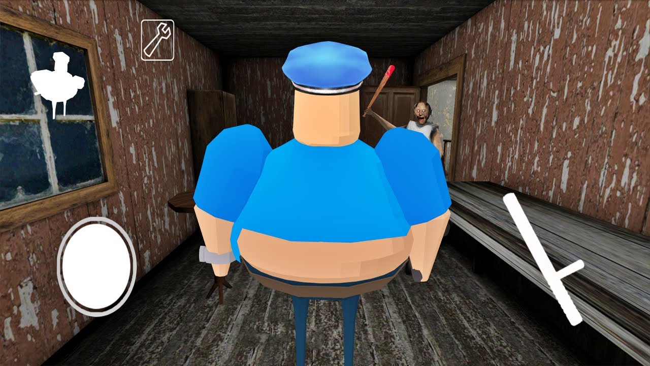 Playing as Barry in Granny's Old House
