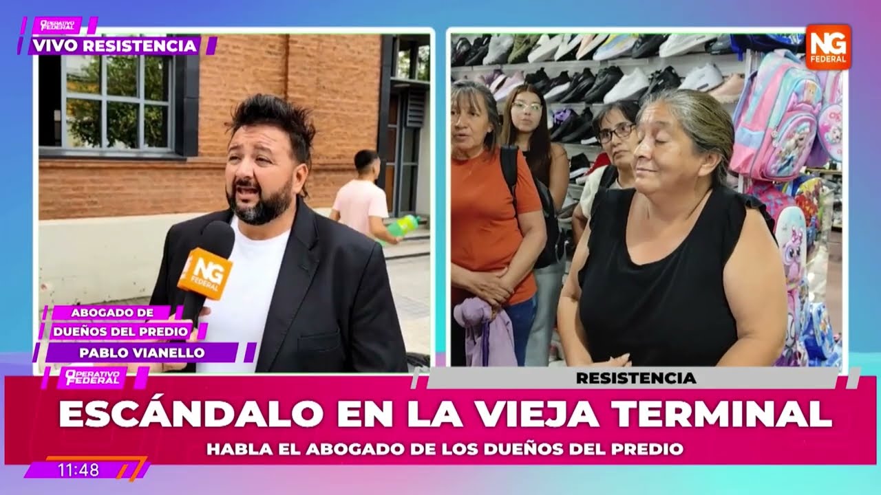 NGFEDERAL - ESCÁNDALO EN LA VIEJA TERMINAL