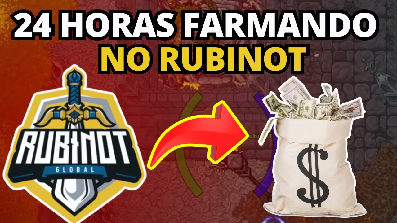 JOGUEI RUBINOT 24 HORAS E CONVERTI PARA DINHEIRO REAL