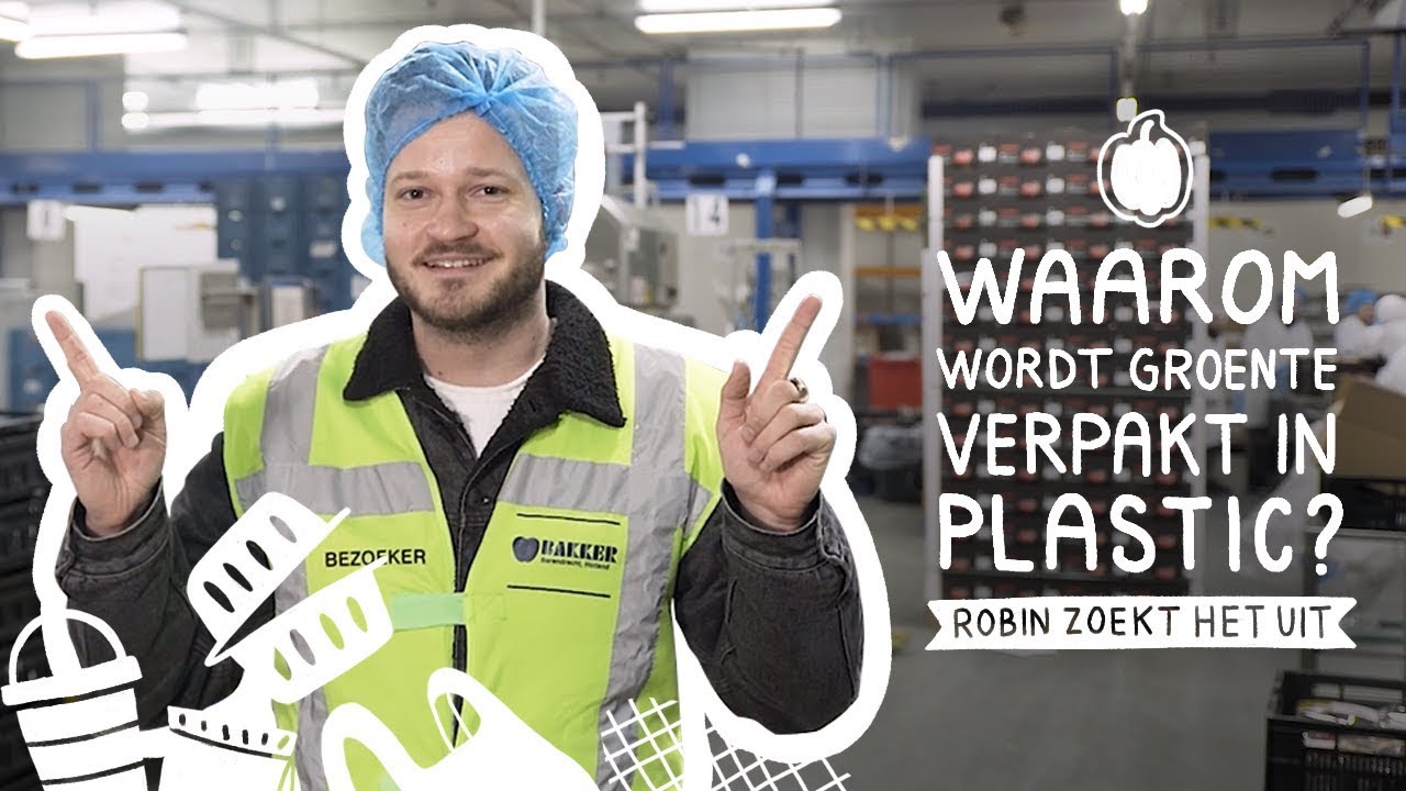Waarom wordt groente verpakt in plastic?! | Robin Zoekt Het Uit #39