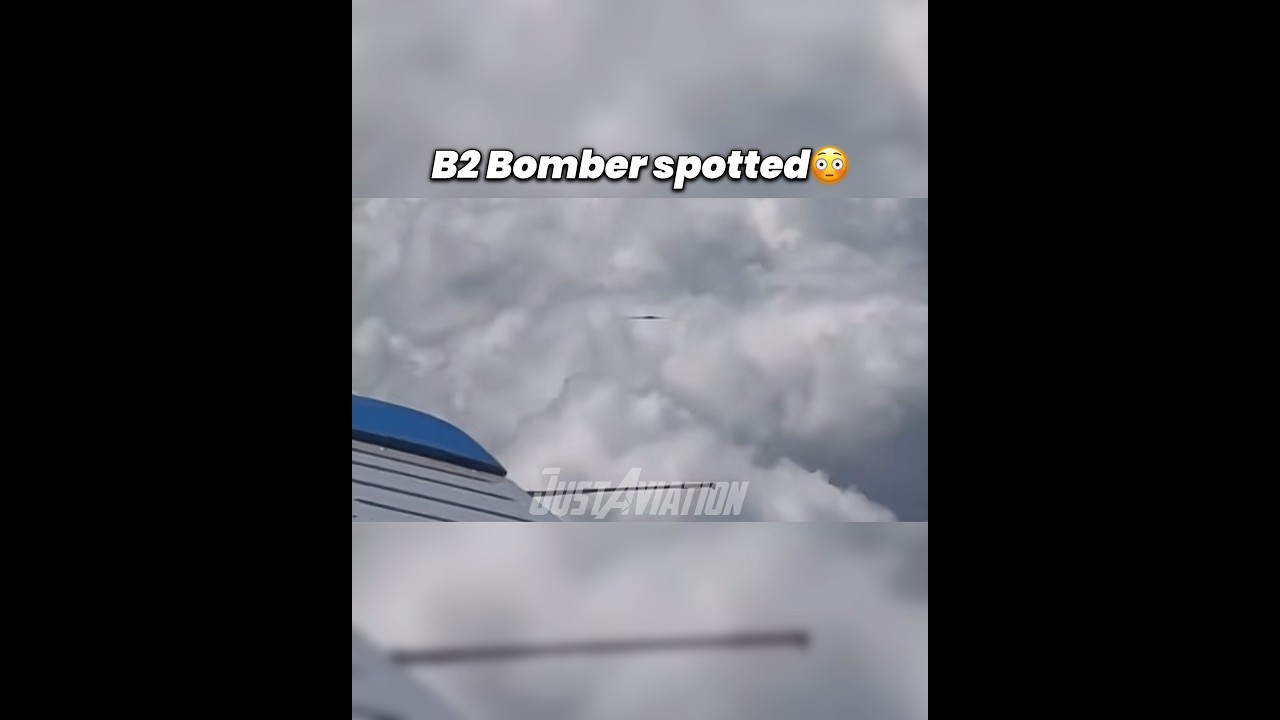 B2 Bomber spotted🤯😳
