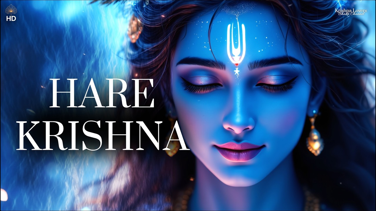 When the Heart Cries for Krishna - Ambient Bhakti Mantra Music I Krishna Mantra + Maha Mantra