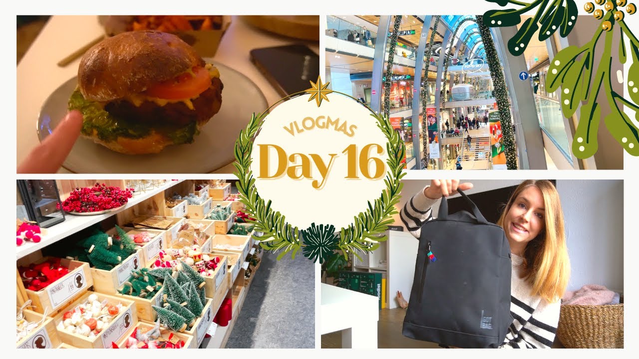 VLOGMAS DAY 16 ✨| Nachhaltige Geschenkideen + Weihnachtsshopping