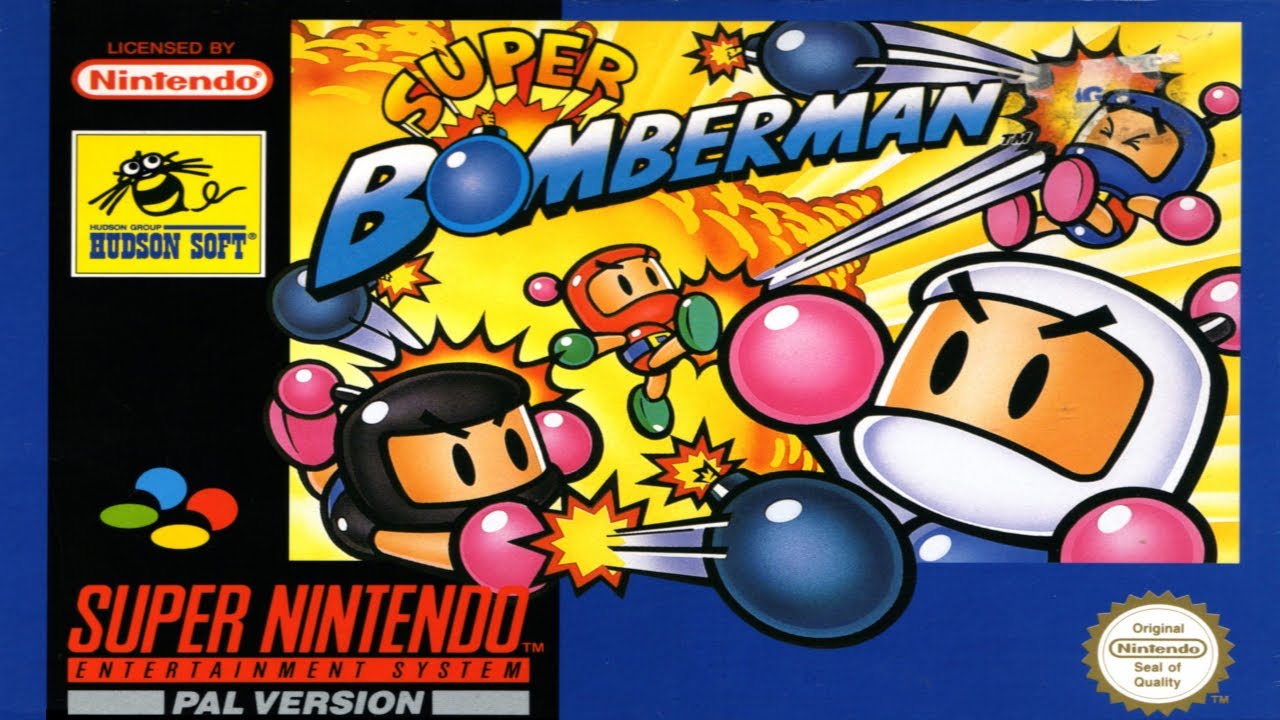 Super Bomberman [Playthrough] [HD] SNES