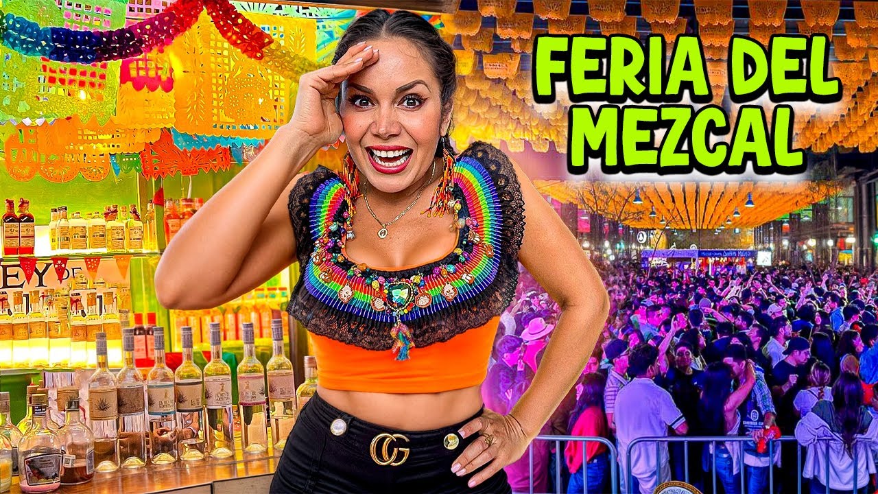 Terminé muy MAREADA en la  FERIA DEL MEZCAL en Oaxaca México 4K 
