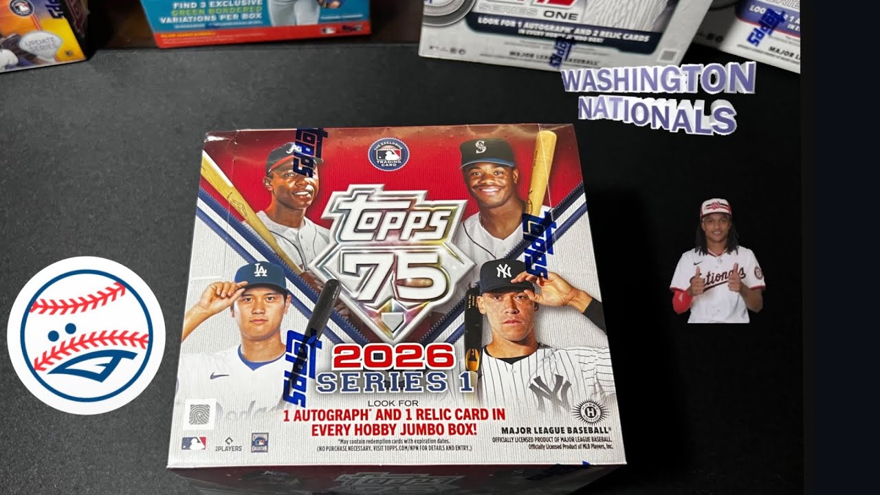 NEW RELEASE 2026TOPPS SERIES 1 JUMBO HOBBY BOX
