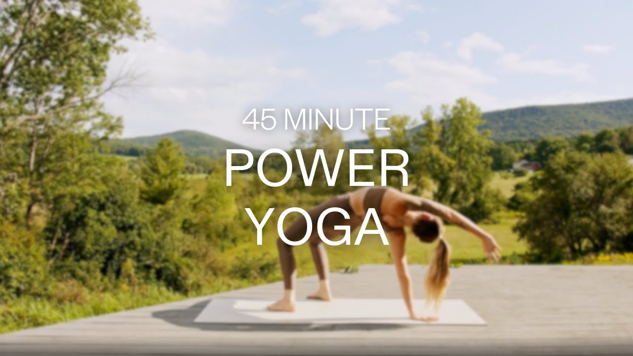 45 Minute Power Yoga | animal flow inspired